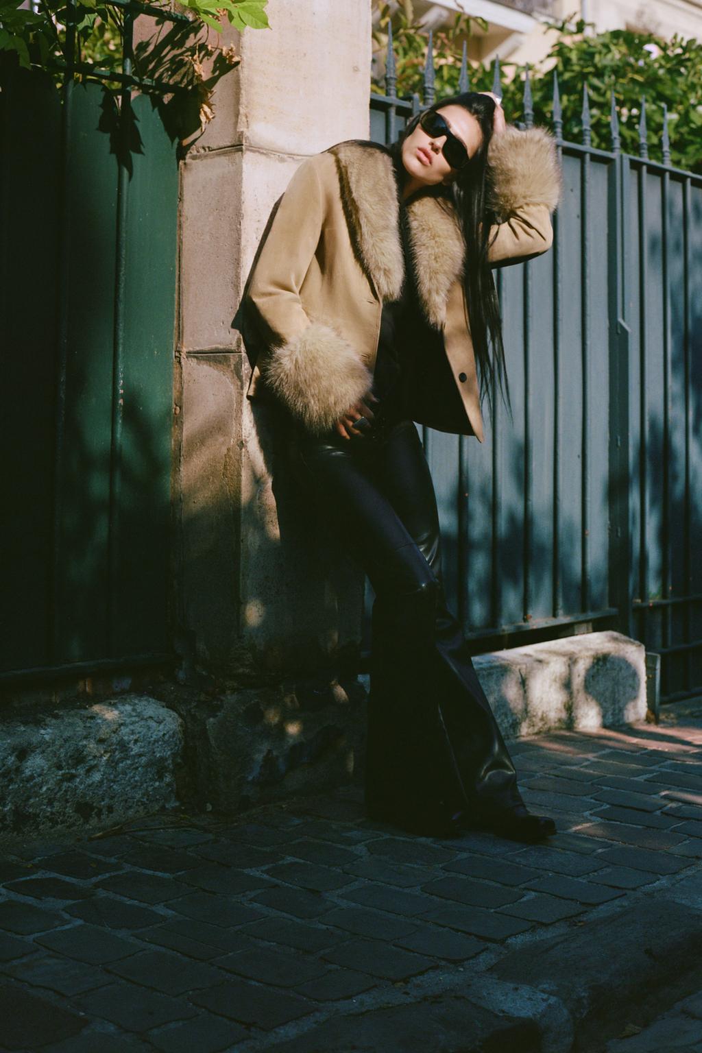 Giorgia | Giacca in Scamosciato