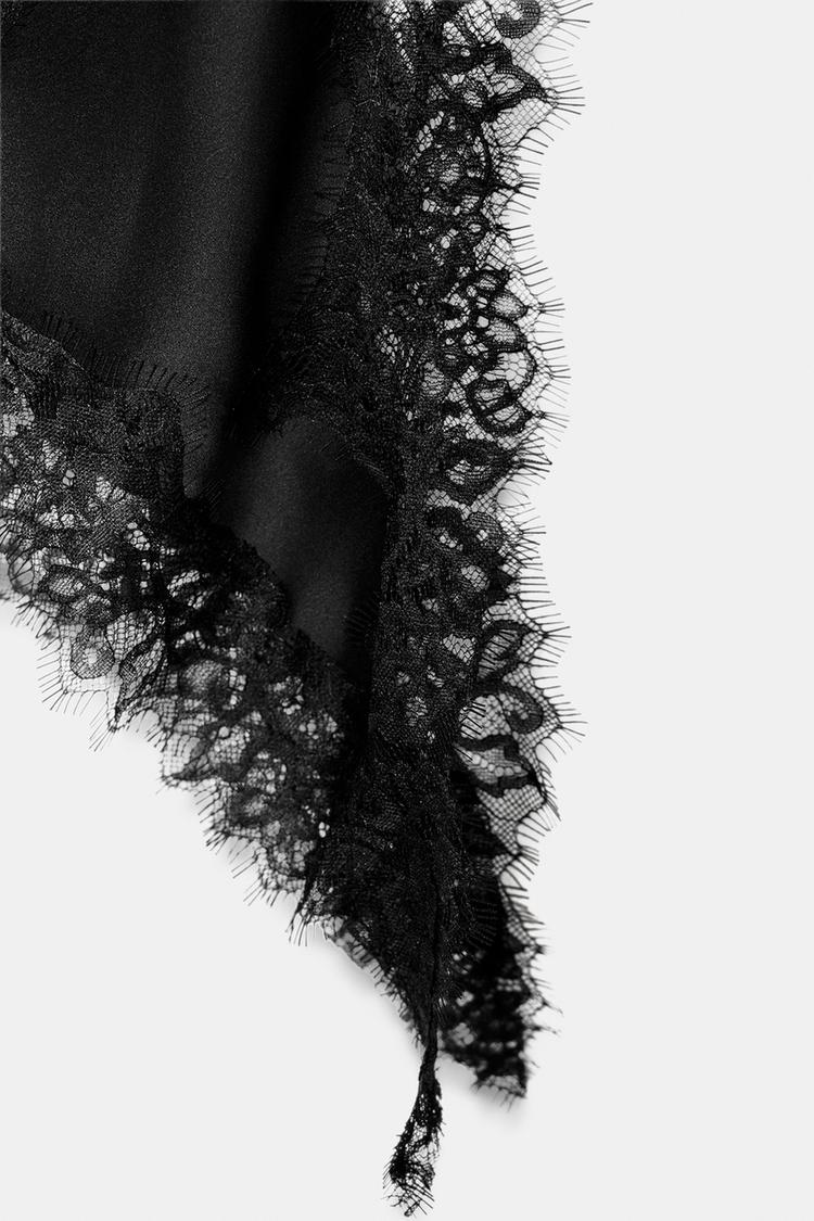 Elisa | Abito Asimmetrico in Pizzo