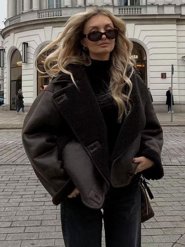 ELLY - Giacca in pelle