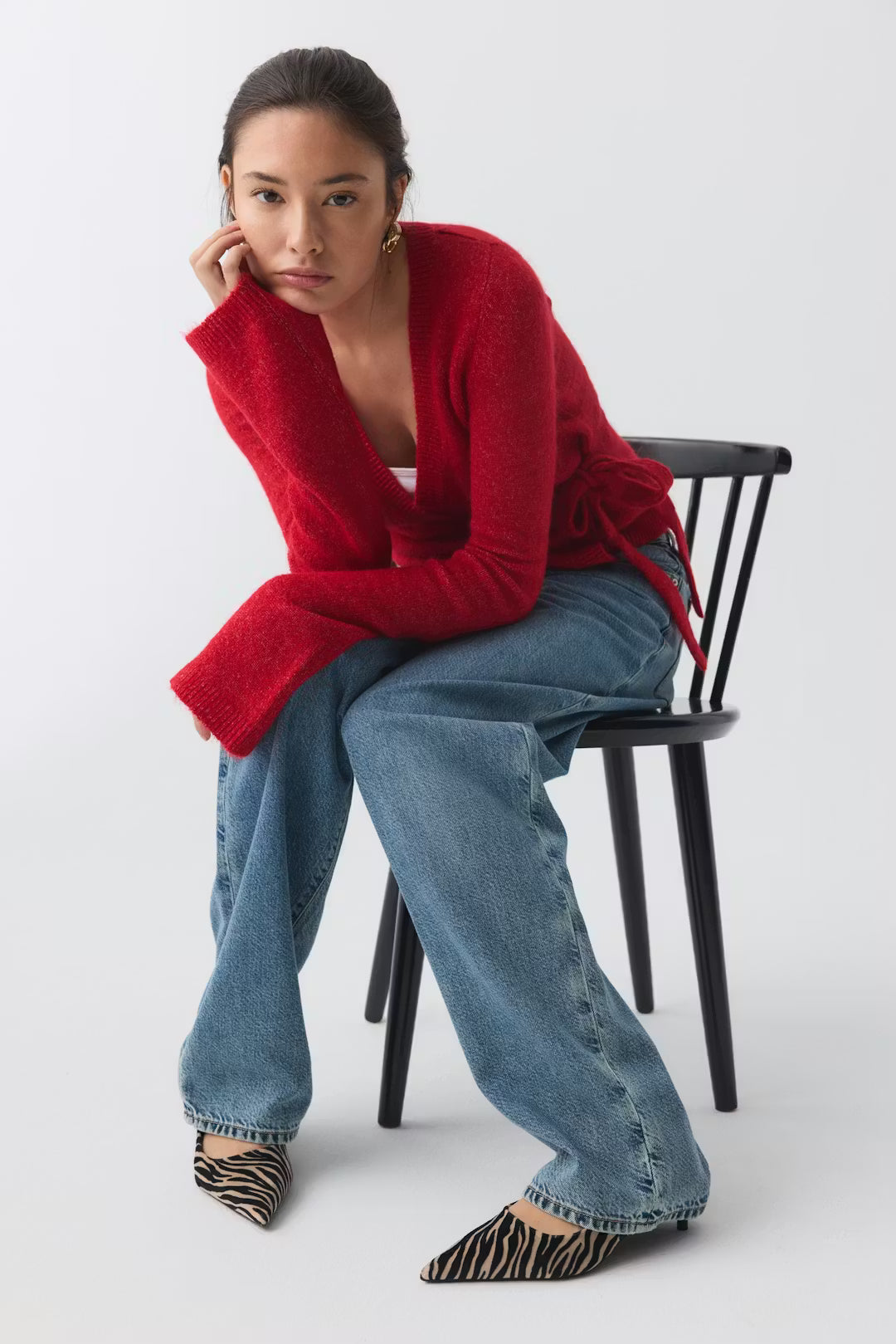 Abito Lia | Cardigan Avvolgente in Maglia