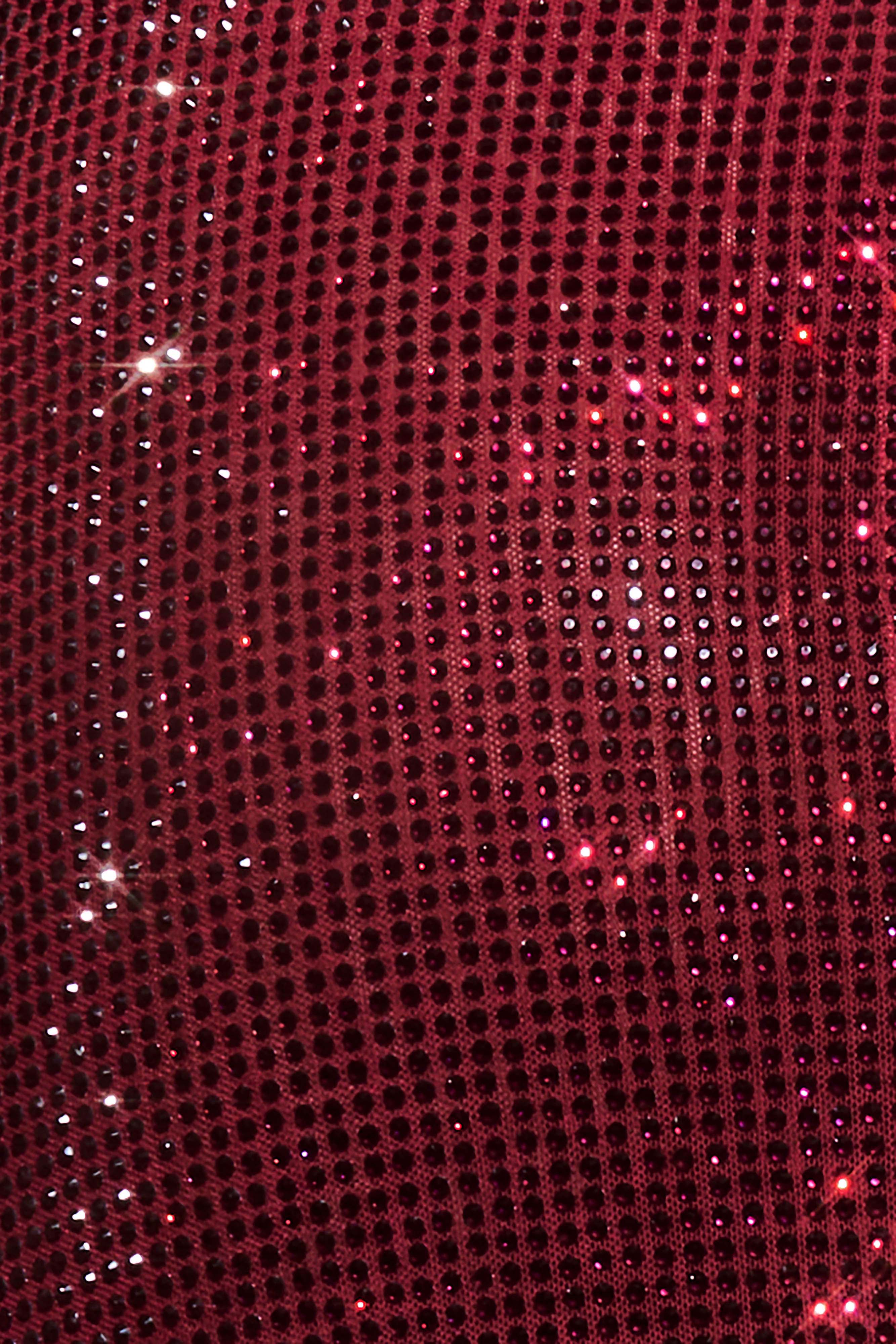 Viviana | Abito Midi Halter Diamante – Mogano