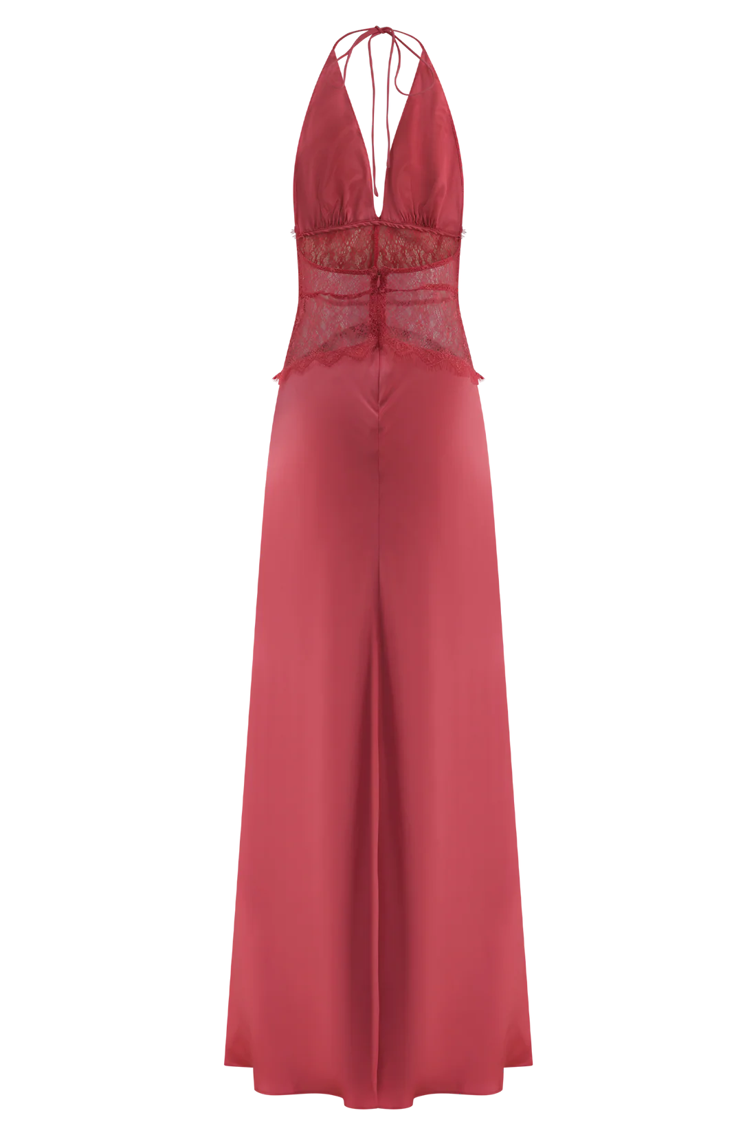 Abito Maxi Dinah Rosalie – Pizzo & Raso Nero