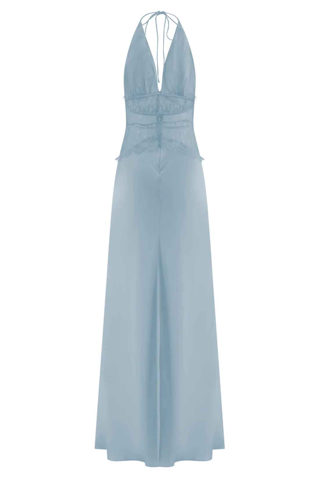 Abito Maxi Dinah Rosalie – Pizzo & Raso Nero