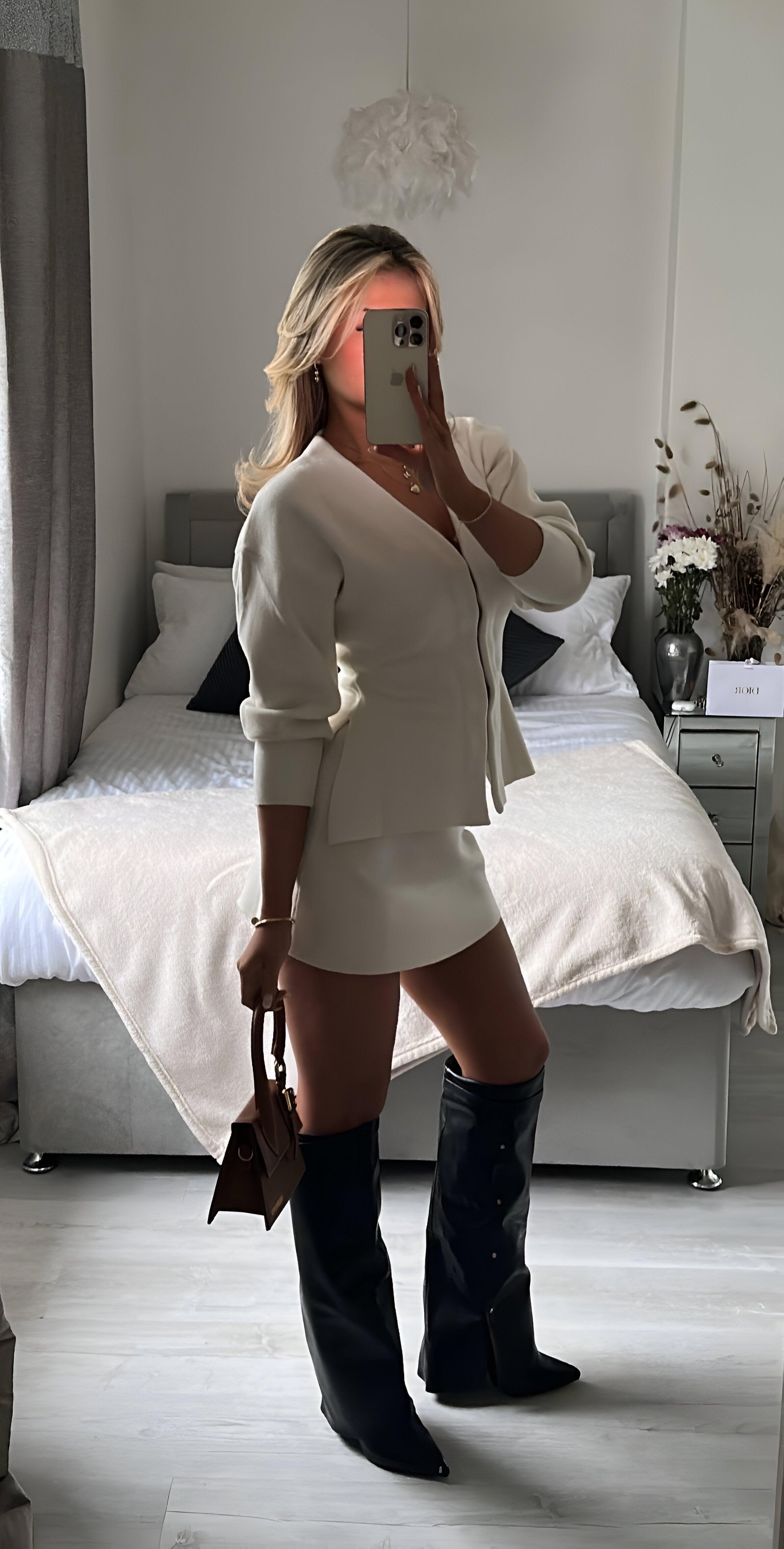 Iduna - Completo elegante in maglia