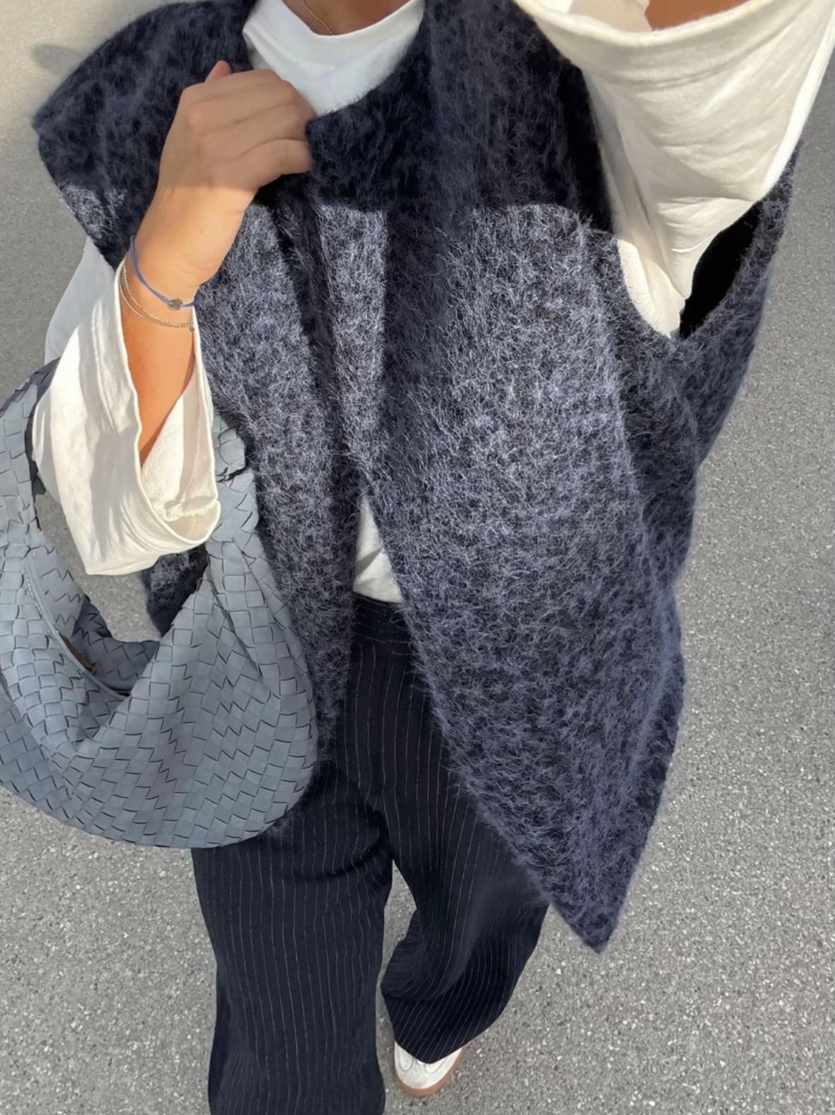 Ava | Gilet in Mohair Lussuoso