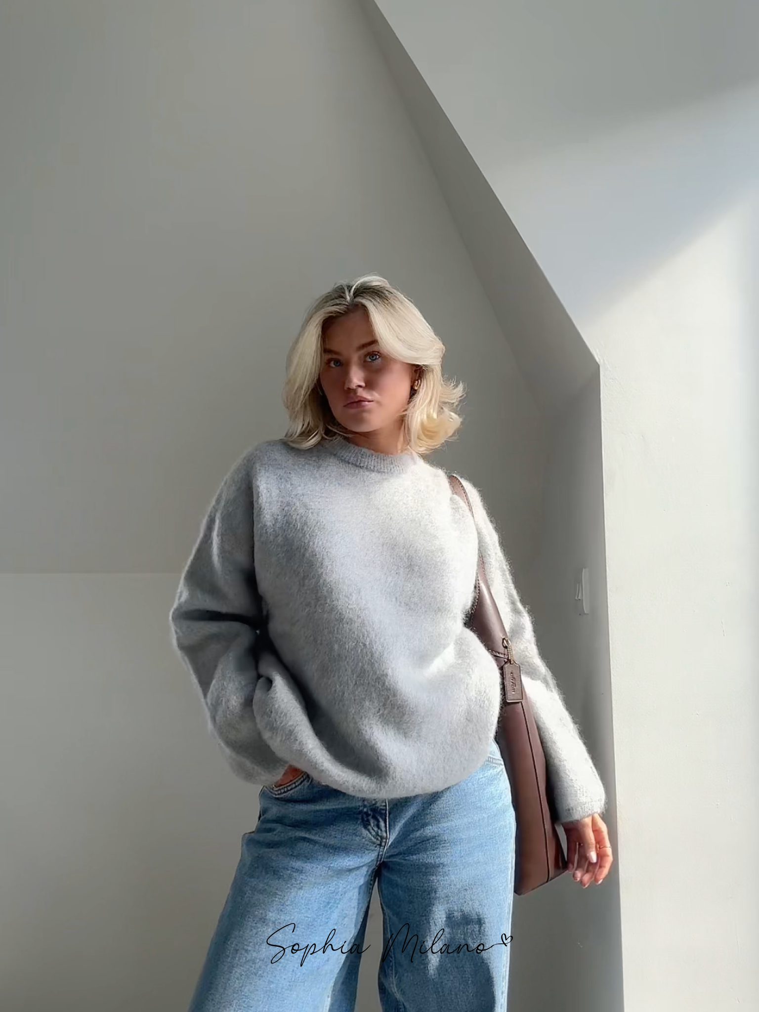 Sofia | Maglione Crewneck in Mohair