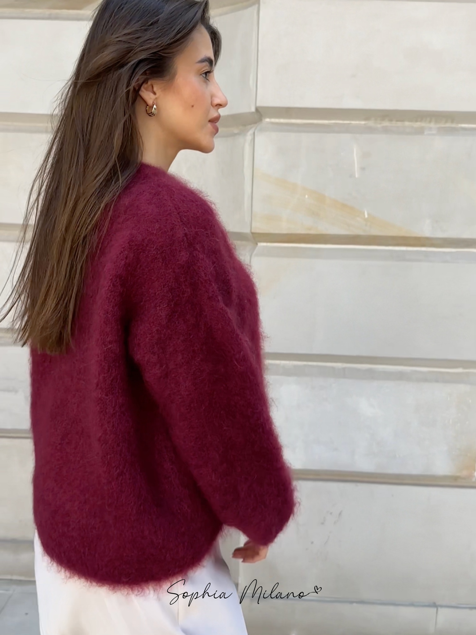 Sofia | Maglione Crewneck in Mohair