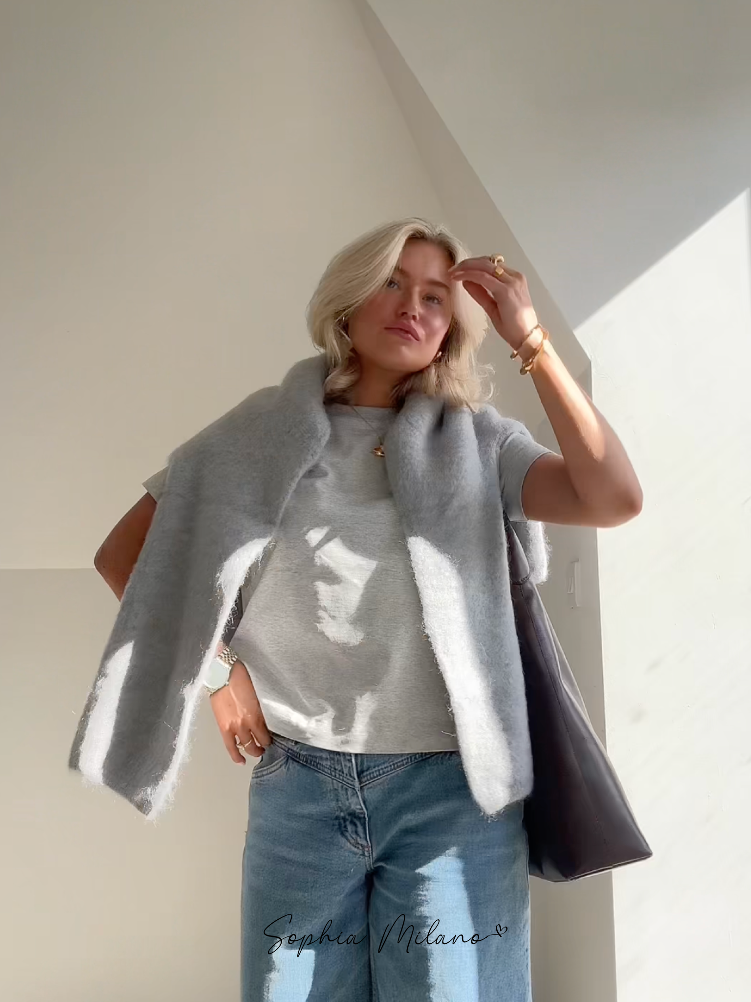 Sofia | Maglione Crewneck in Mohair