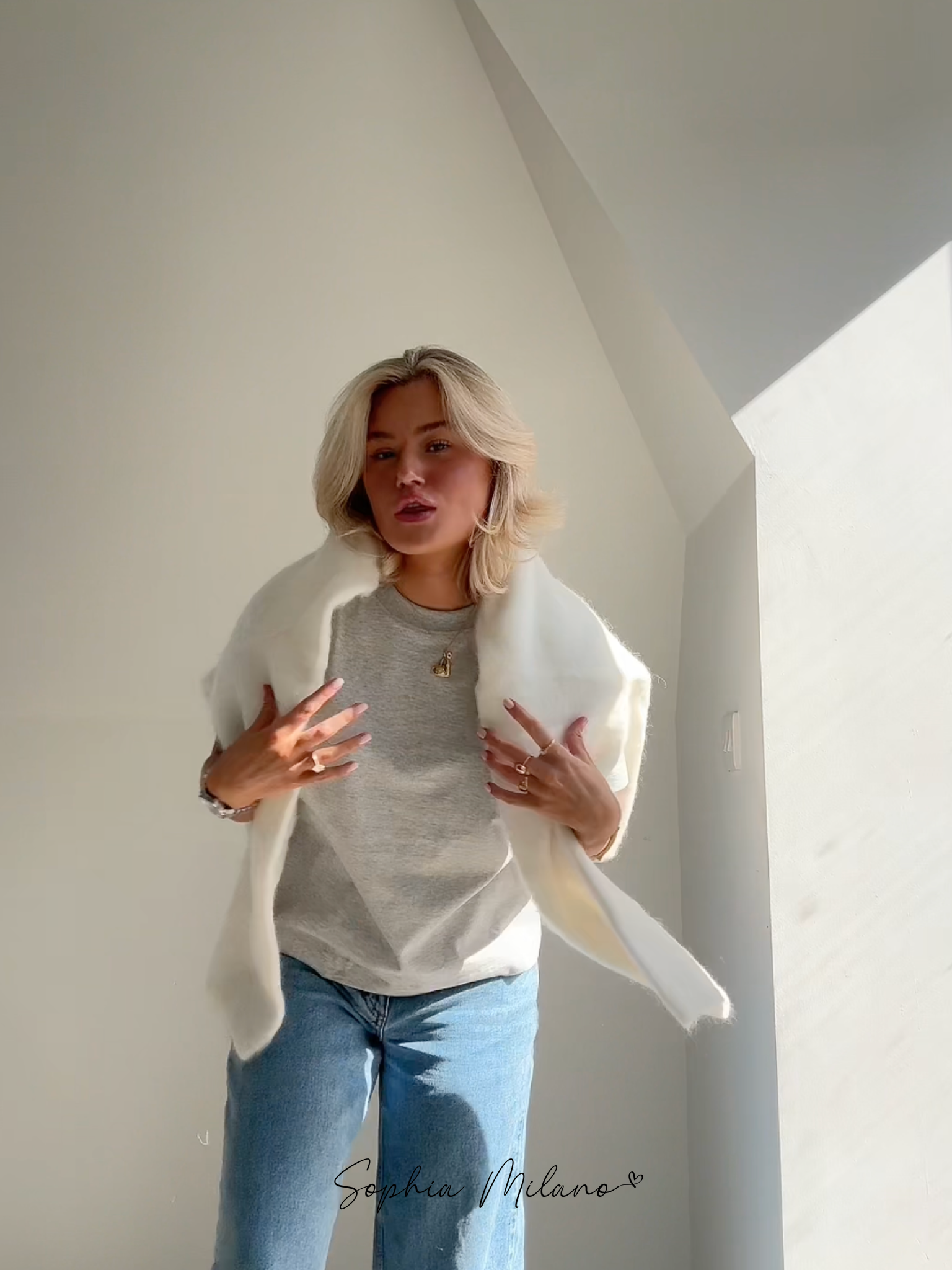 Sofia | Maglione Crewneck in Mohair