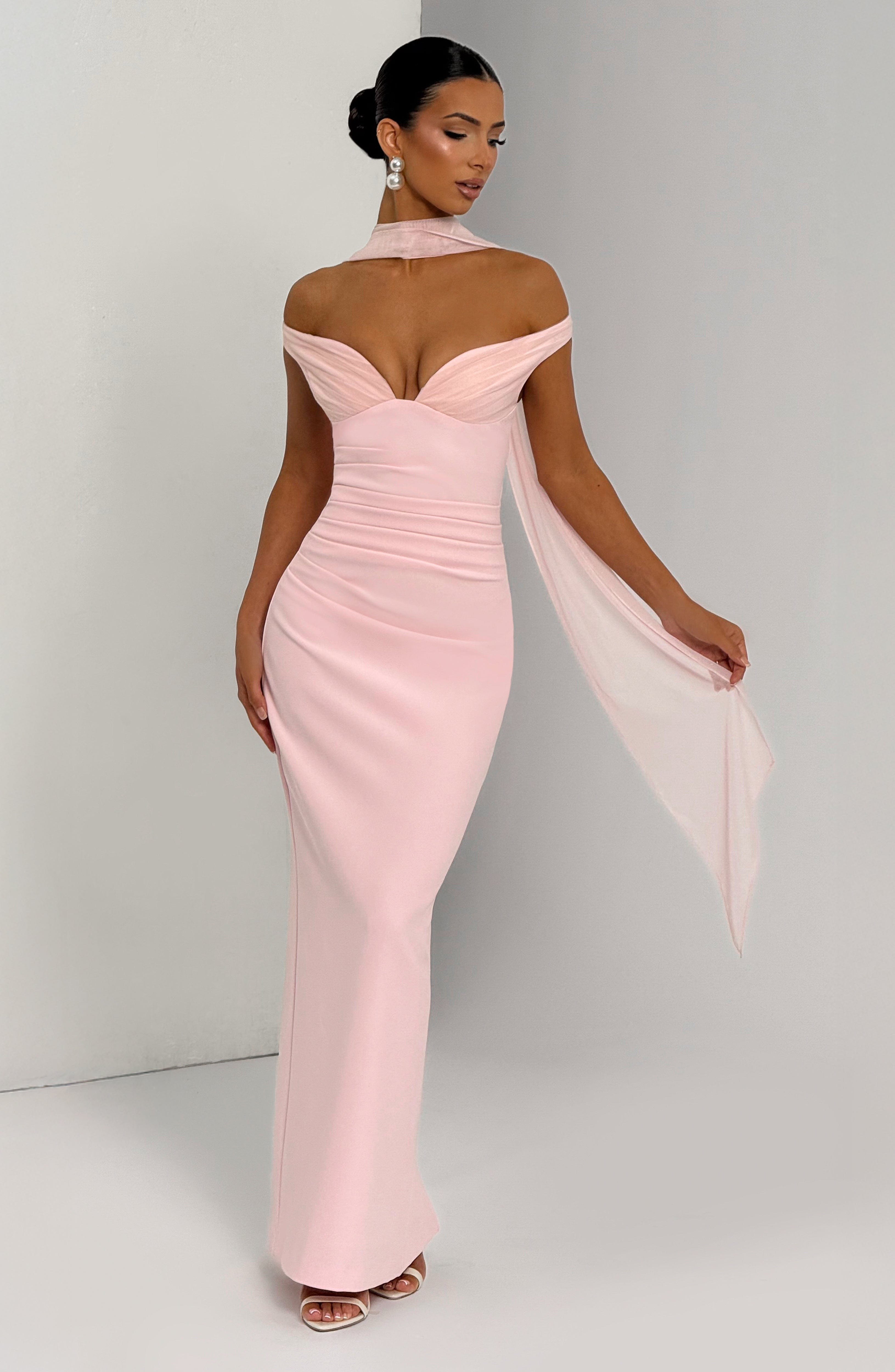 Abigail Maxi Dress - Blush