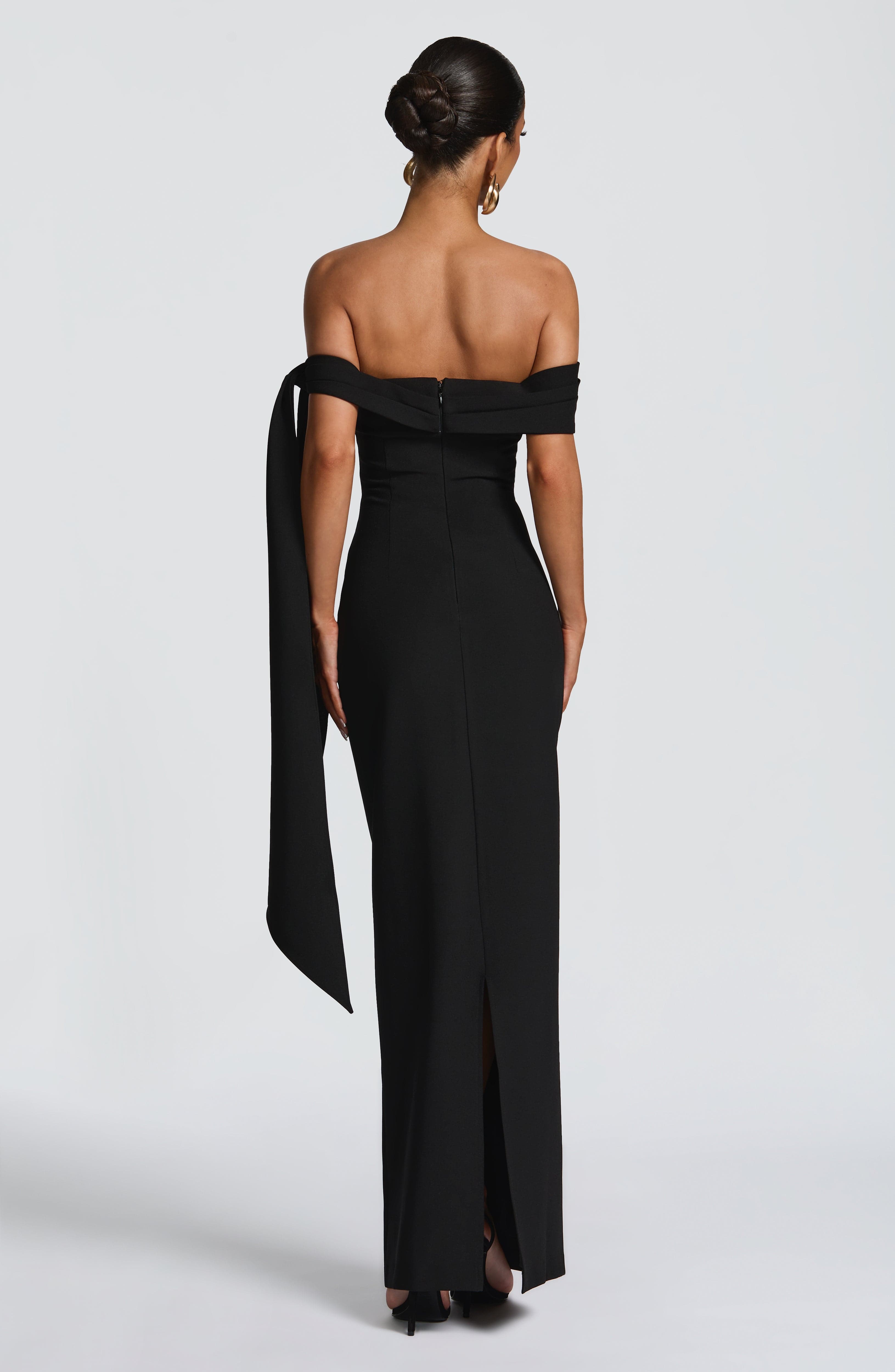 Abito Maxi Addie - Nero