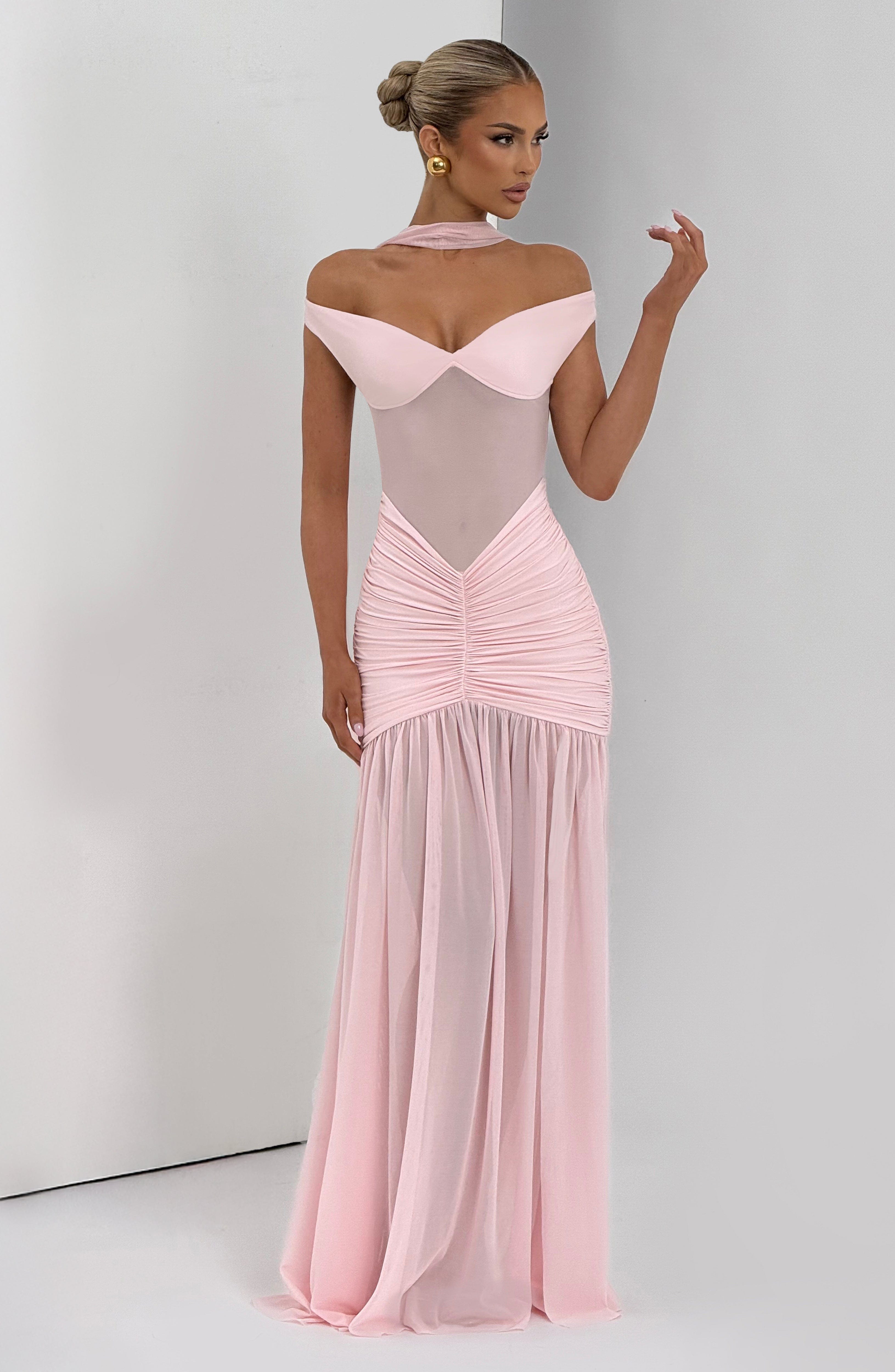 Abito Maxi Alaia - Rosa