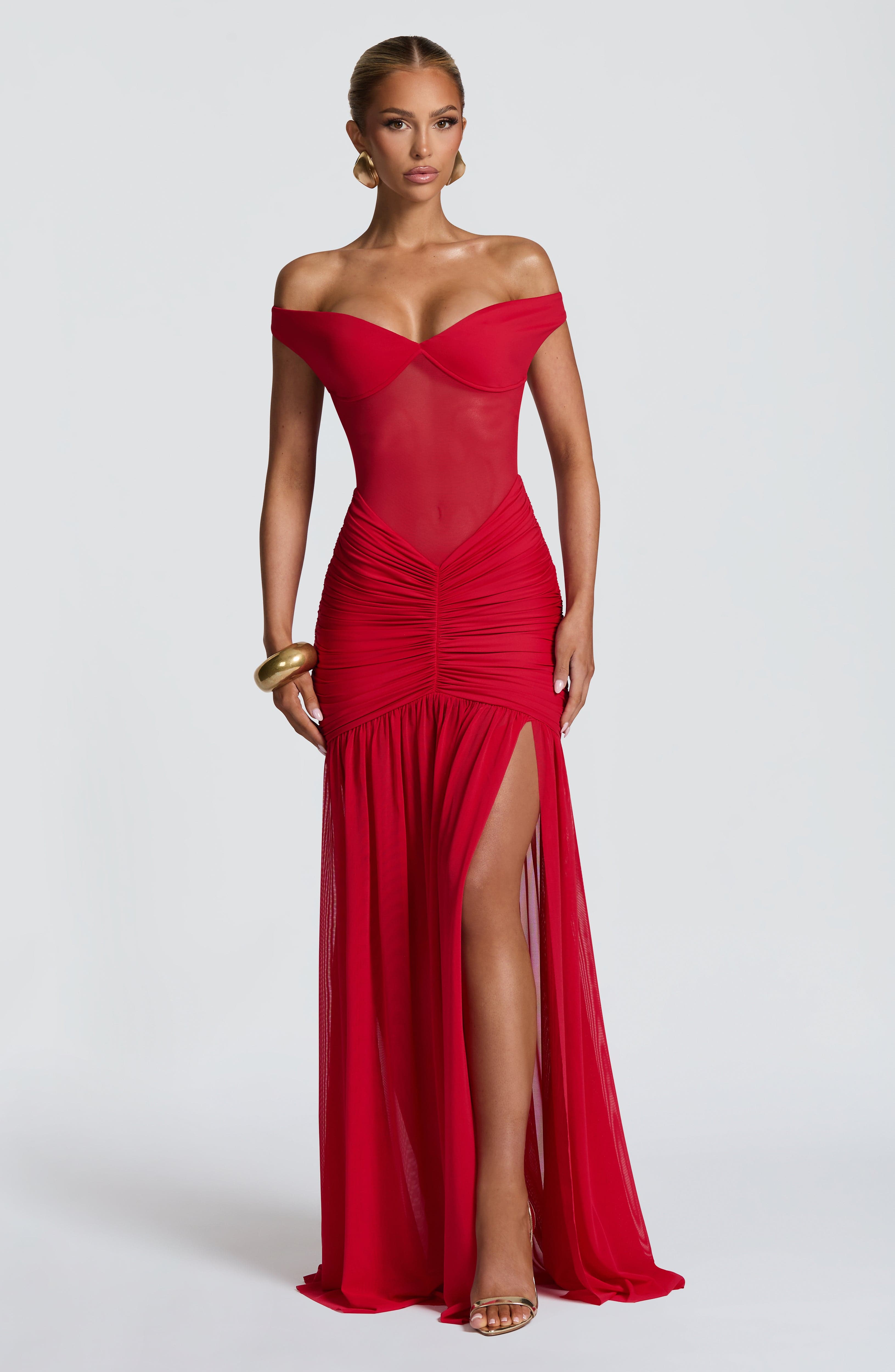 Abito Maxi Alaia - Rosso
