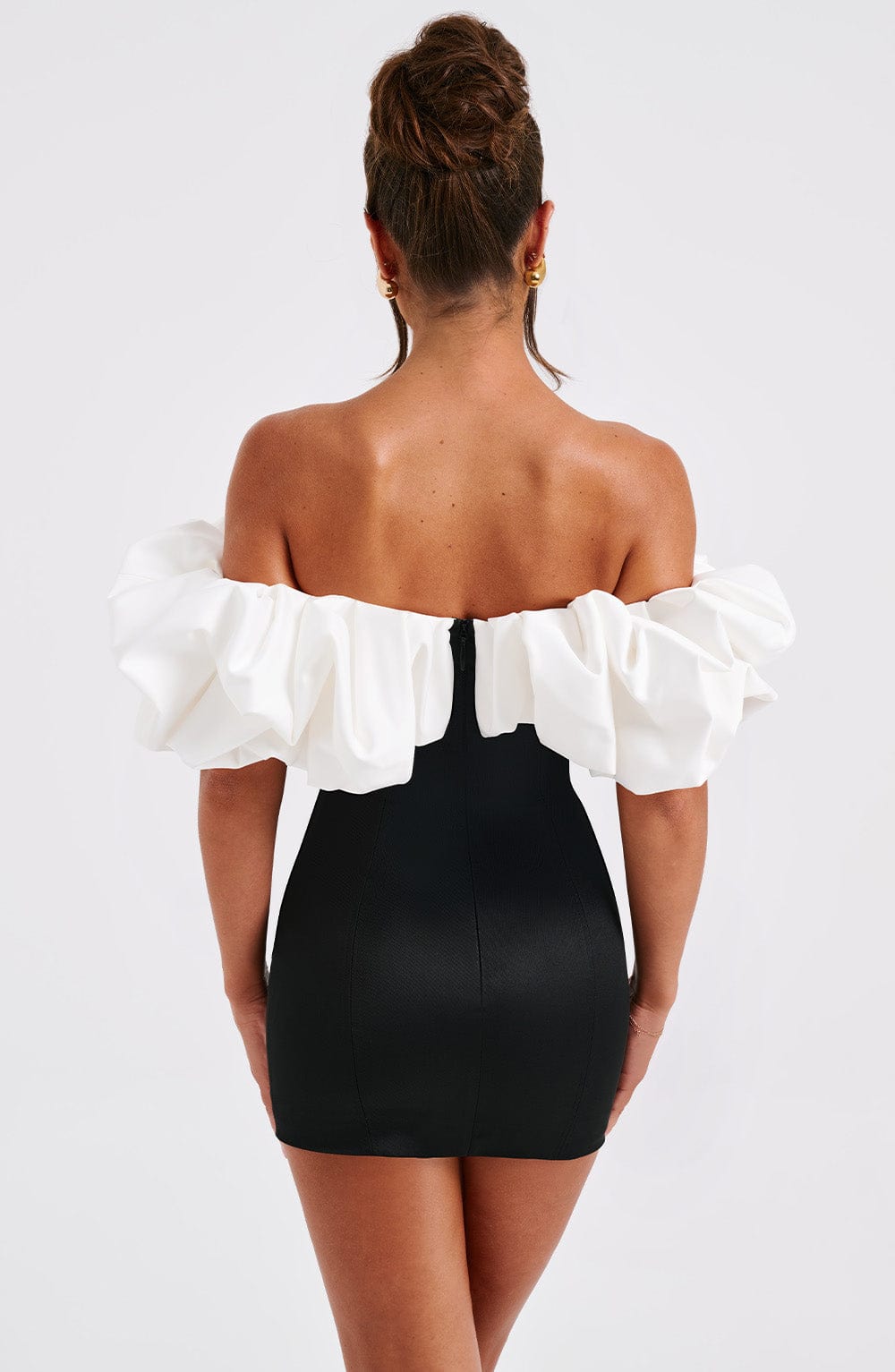 Abito Mini Allie - Nero/Bianco