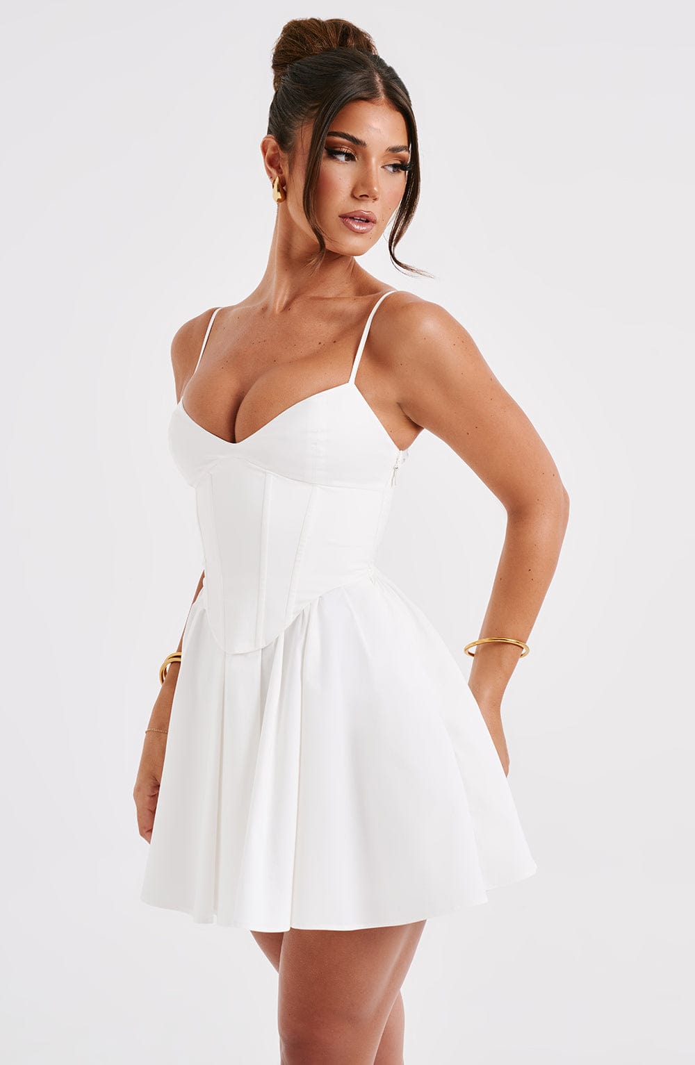 Analeigh Mini Dress - Avorio