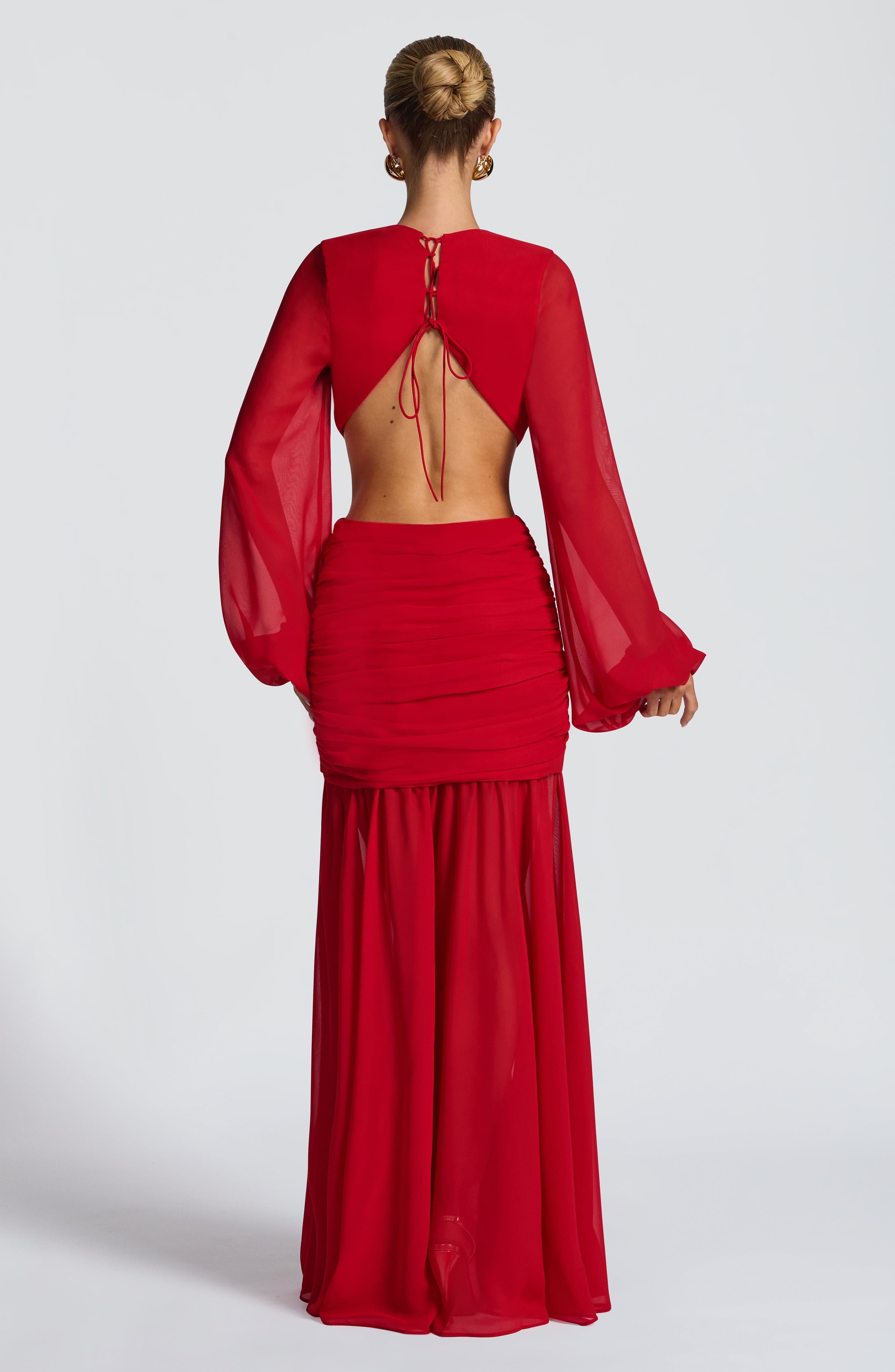 Abito Maxi Andrina - Rosso