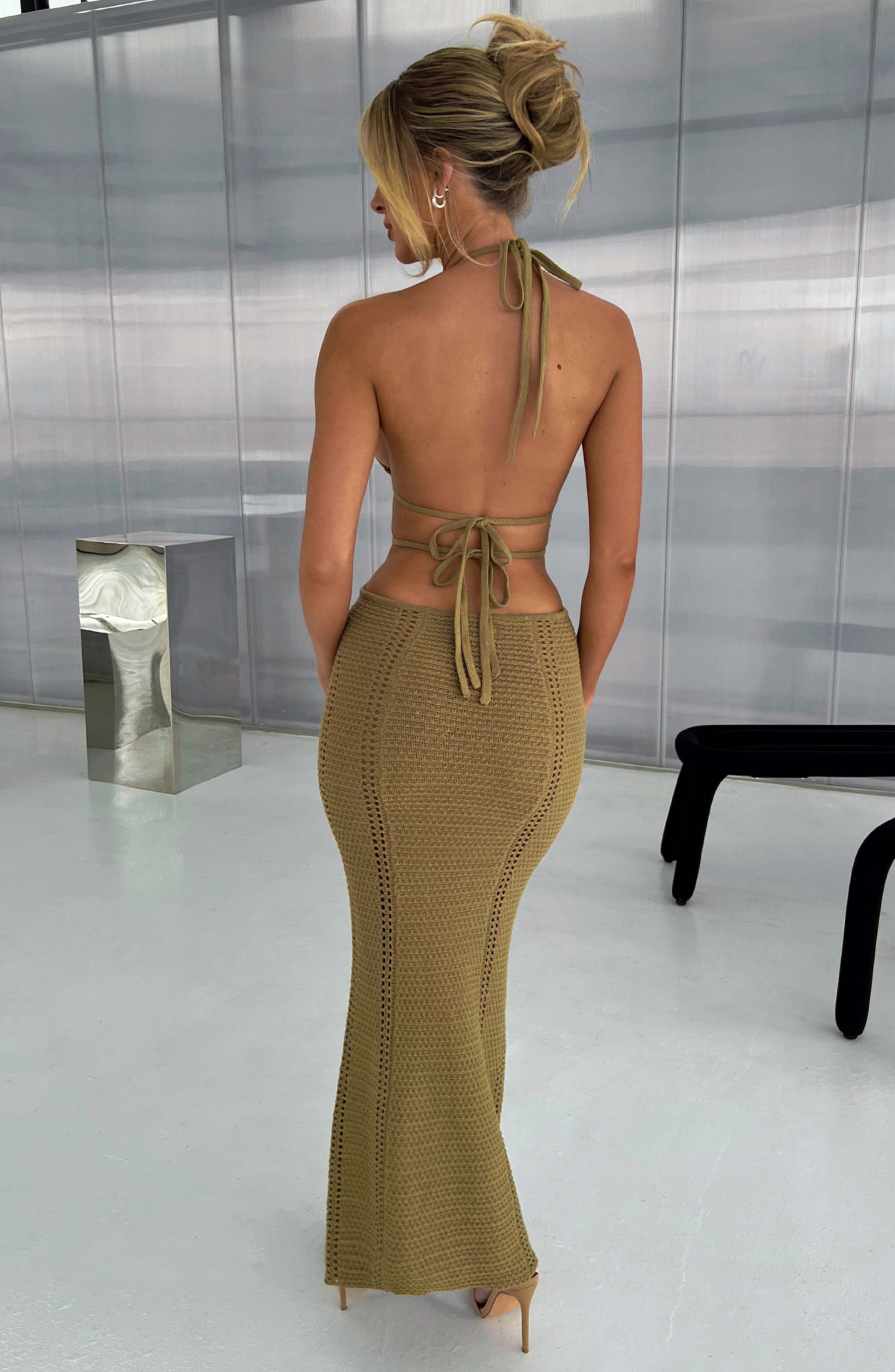 Abito Maxi Arabella - Khaki