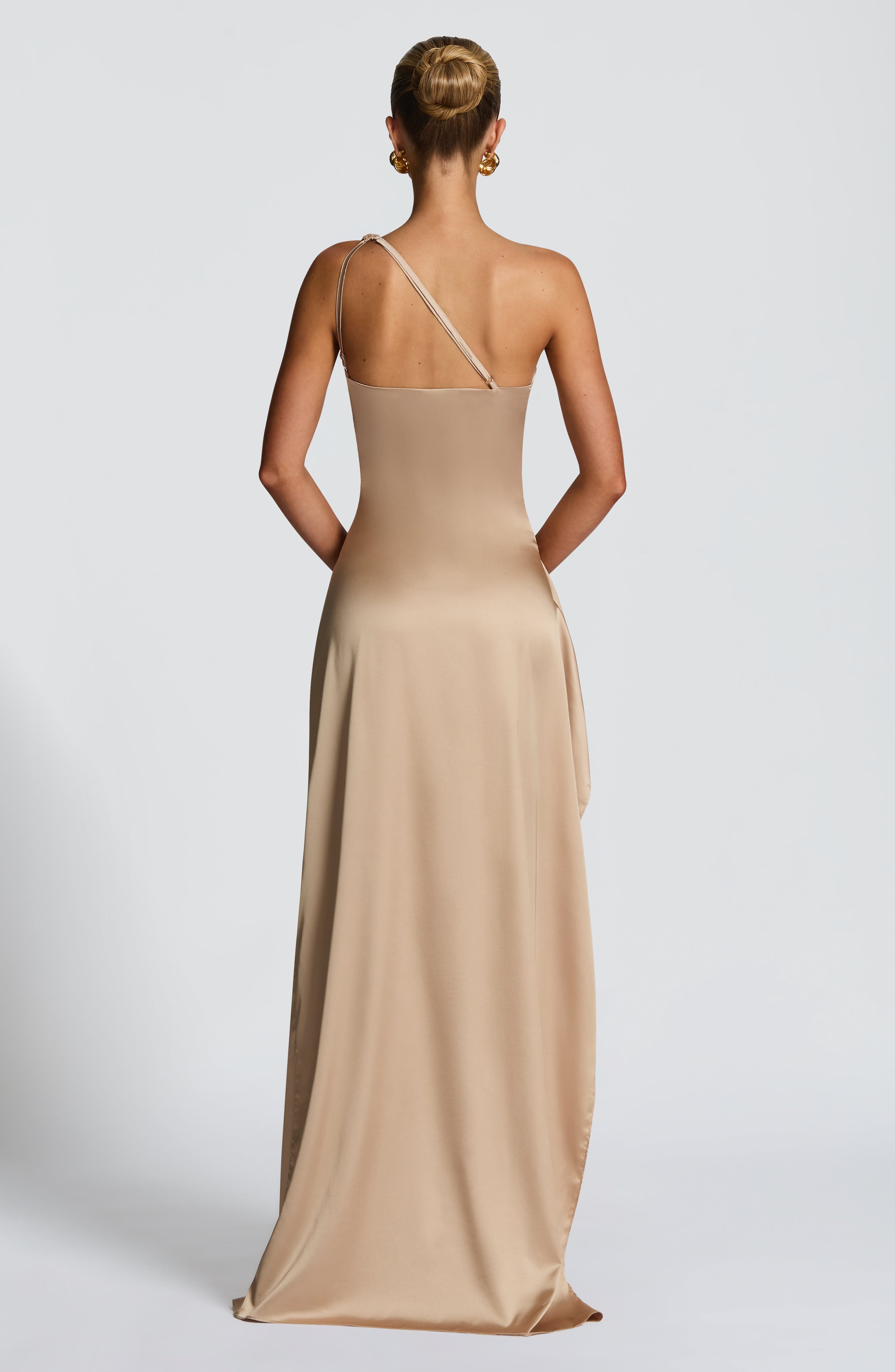 Abito Maxi Ariel - Champagne