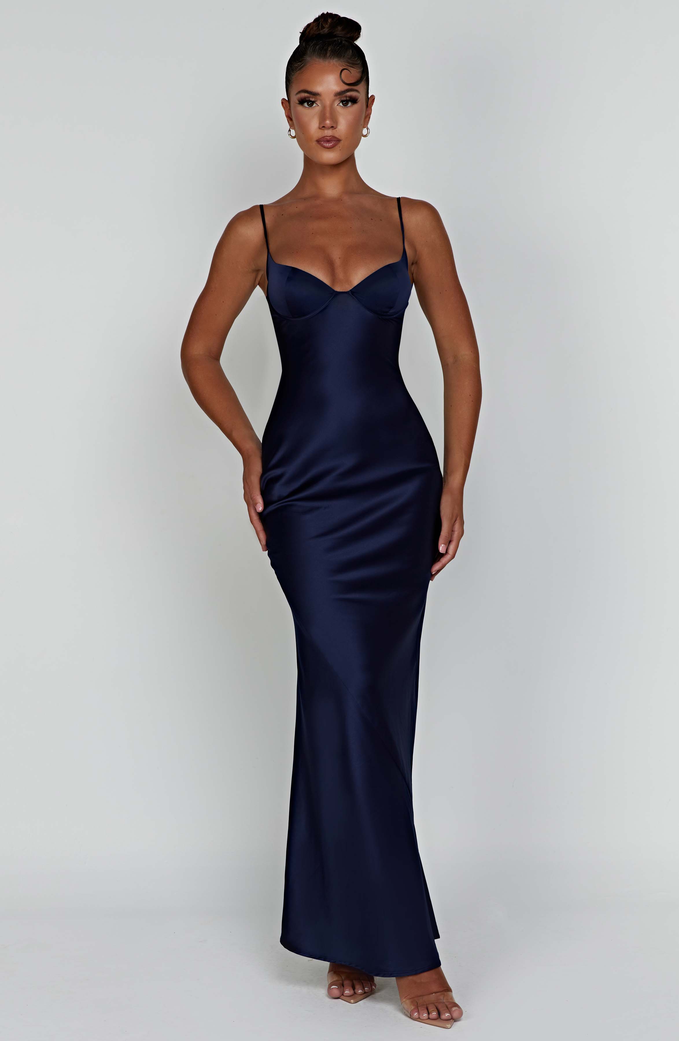 Abito Maxi Athena - Blu Navy