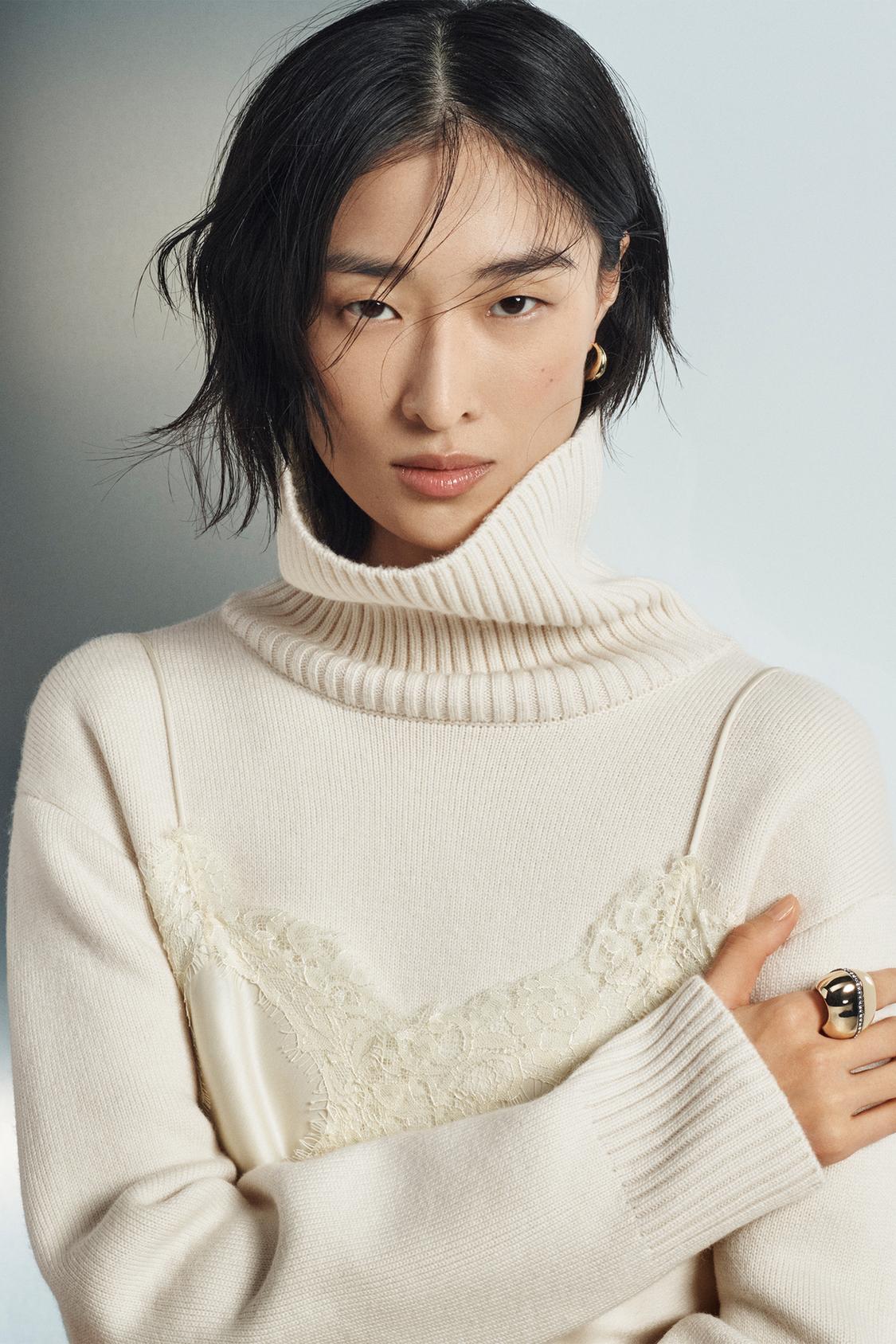 Elisa | Abito Asimmetrico in Pizzo