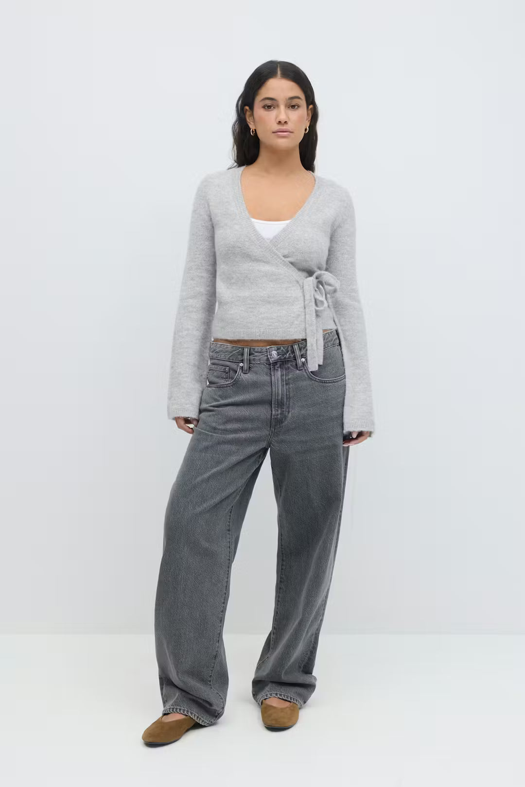 Abito Lia | Cardigan Avvolgente in Maglia