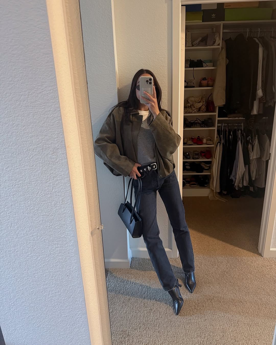 Fabiane | Giacca Oversize in Suede per Donne – Calda & Elegante