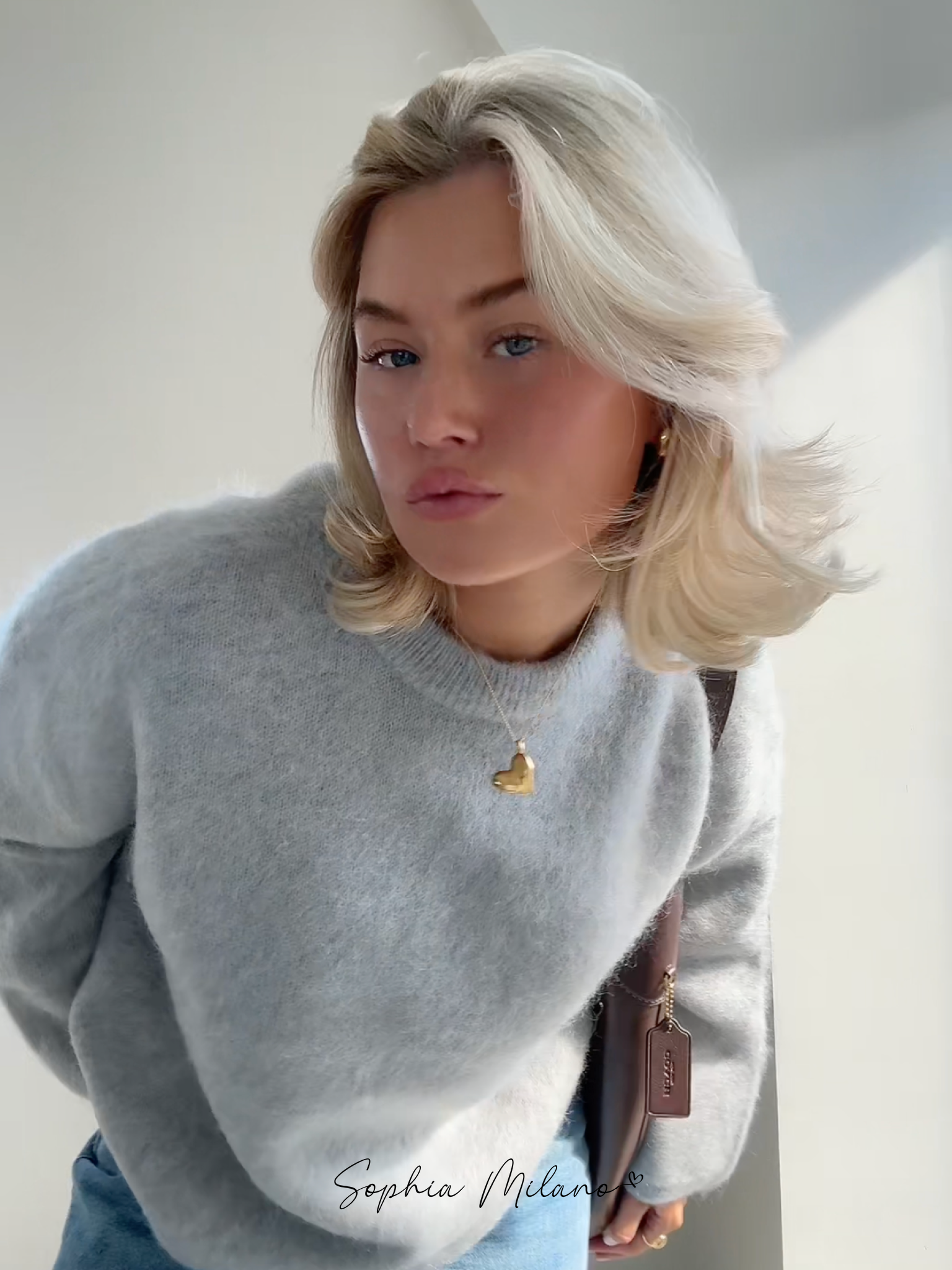 Sofia | Maglione Crewneck in Mohair