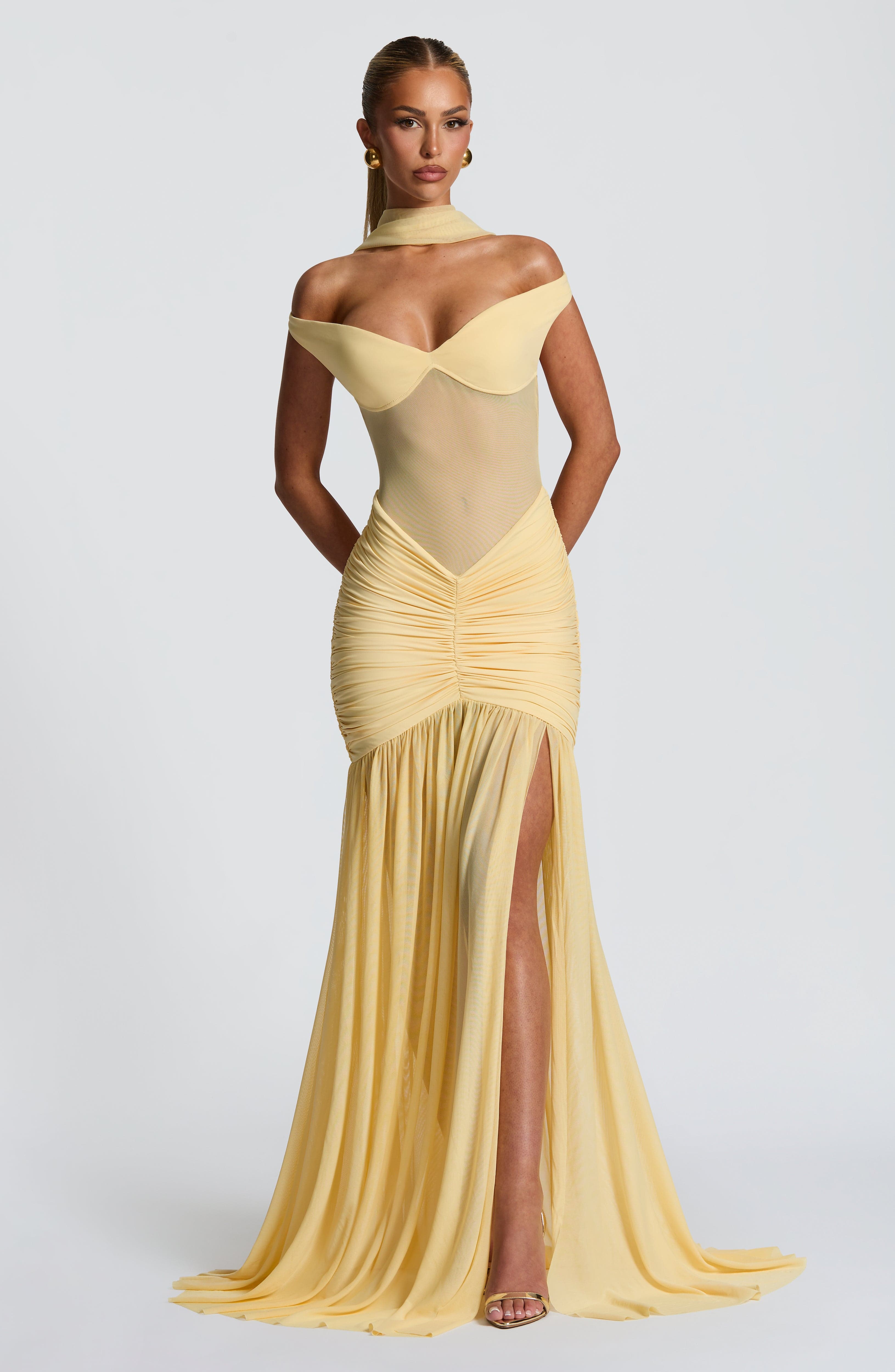 Abito Maxi Alaia - Limone