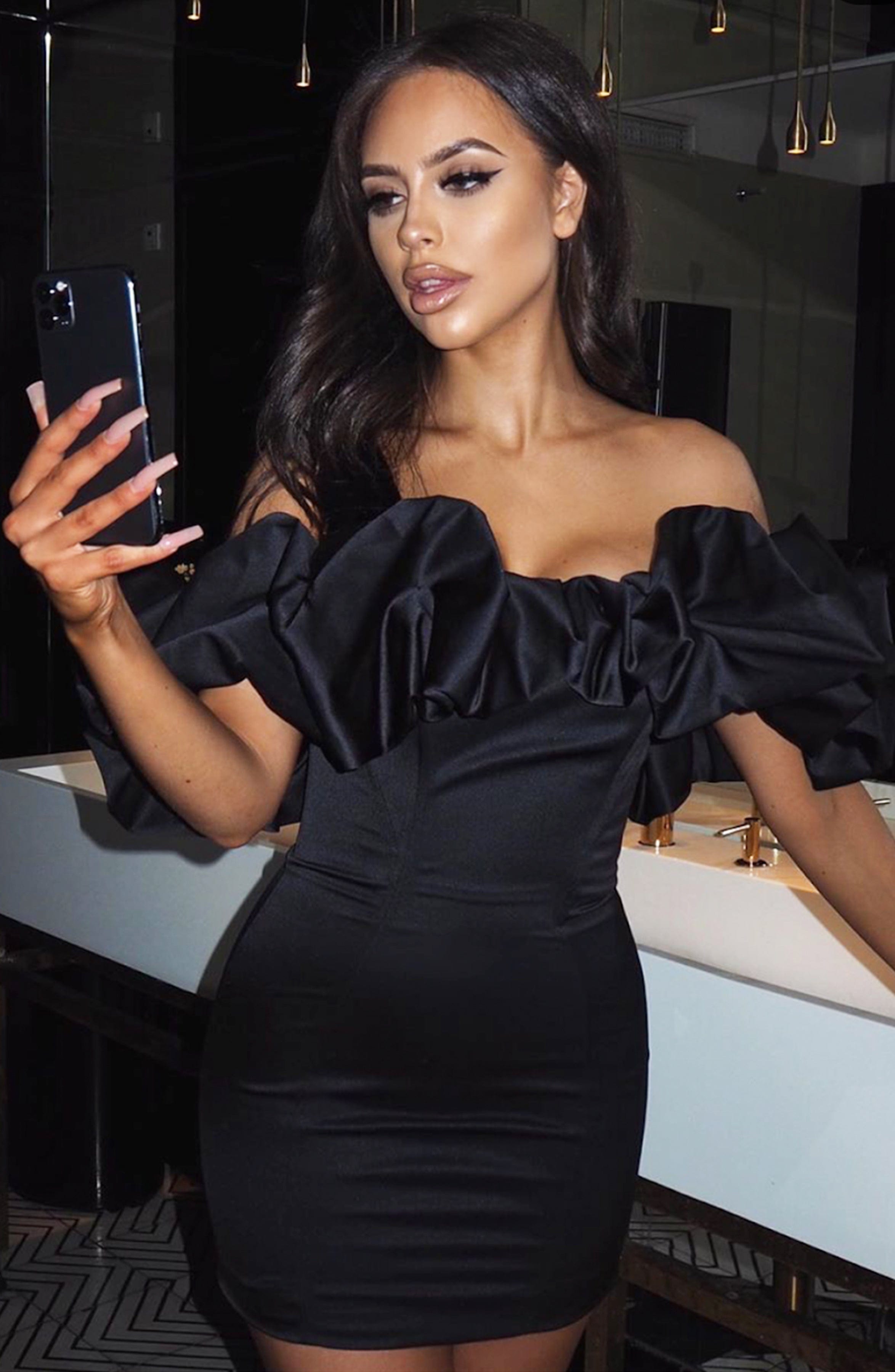 Abito Mini Allie - Nero