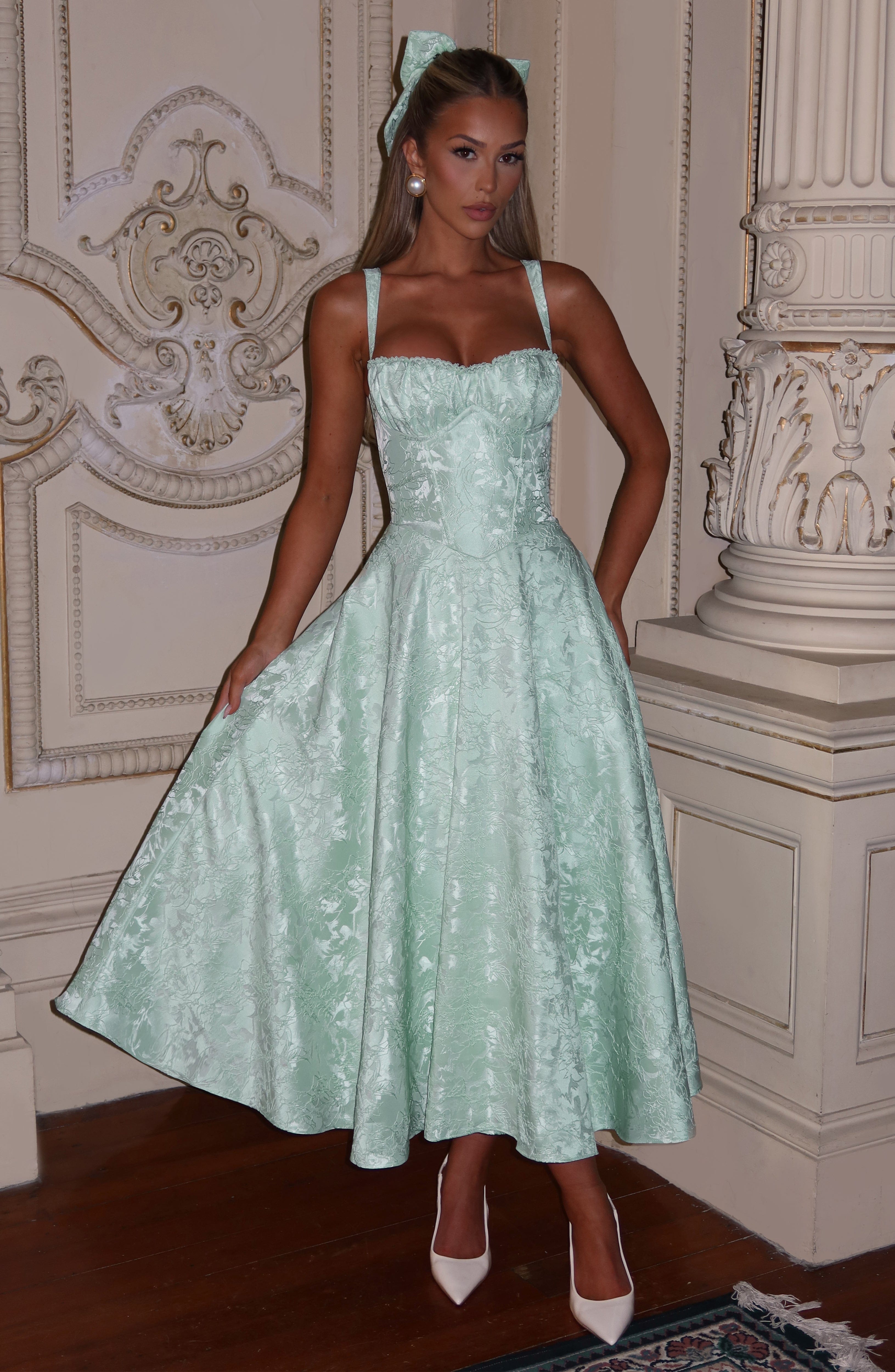 Abito Midi Amity - Menta