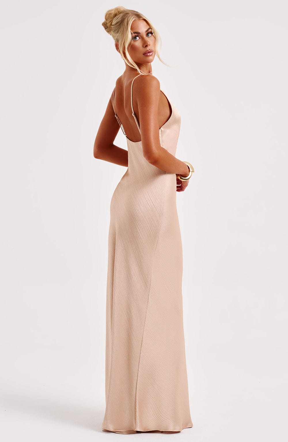 Abito Maxi Anja - Champagne