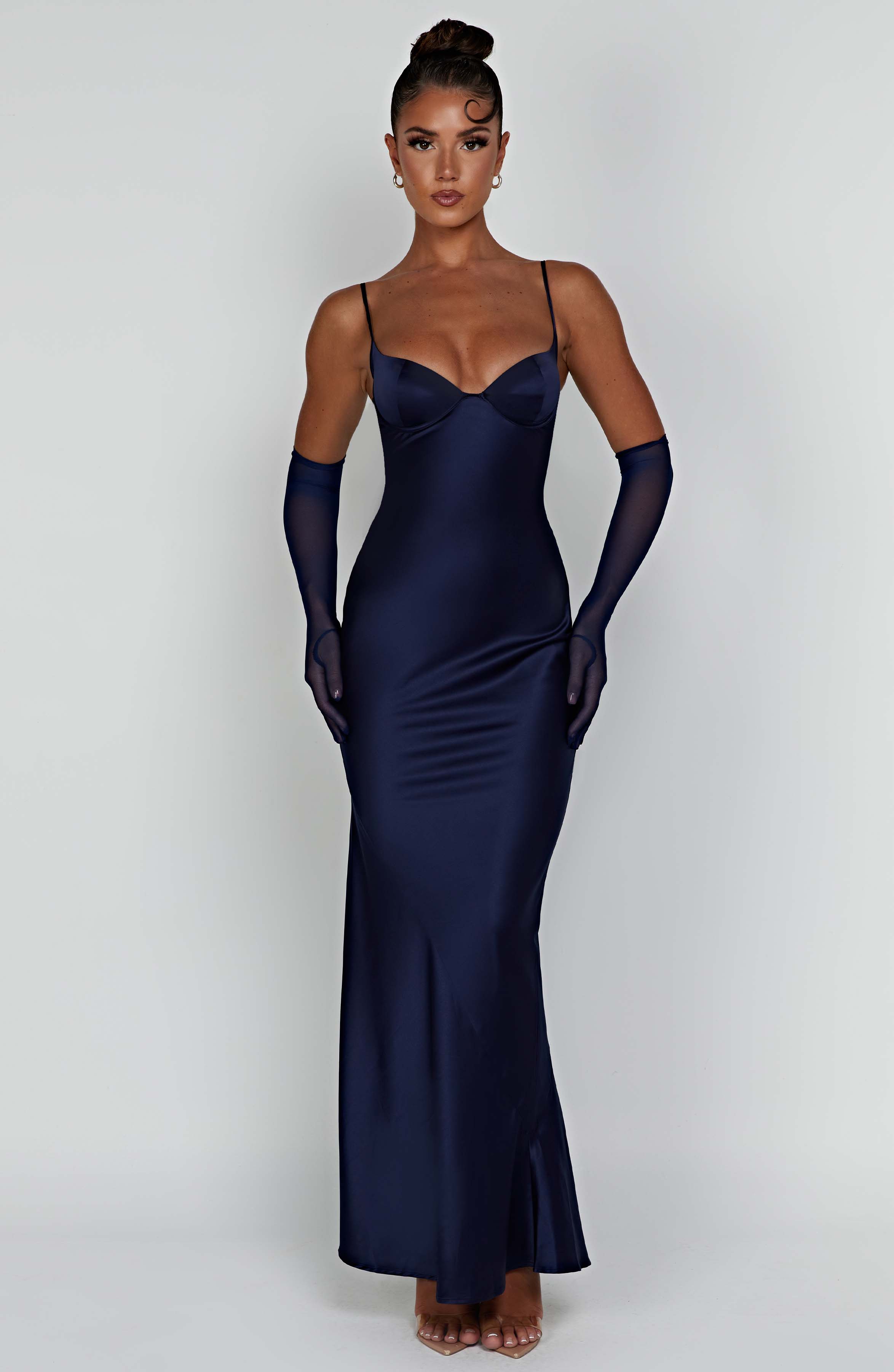 Abito Maxi Athena - Blu Navy