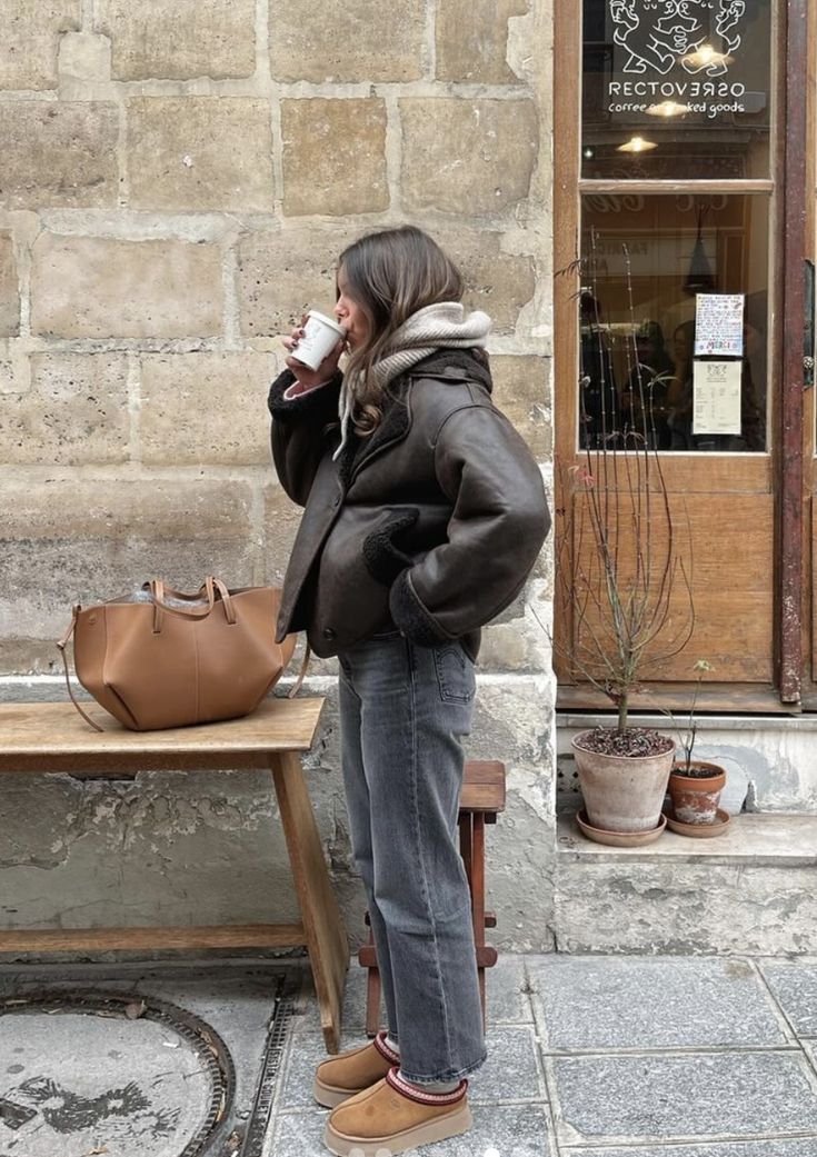 Amy - Giacca in Pelle Marrone